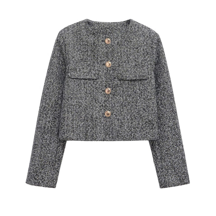 W&W Mode | Texturiertes kleines Chanel-Style-Jackett