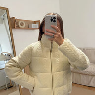 Damen Strick-Steppjacke WW