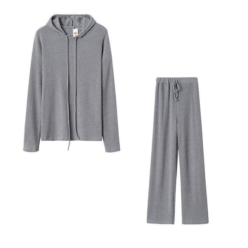 Damen Oberteil und Hose Set mit lässigem Schnitt und bequemer Passform WW