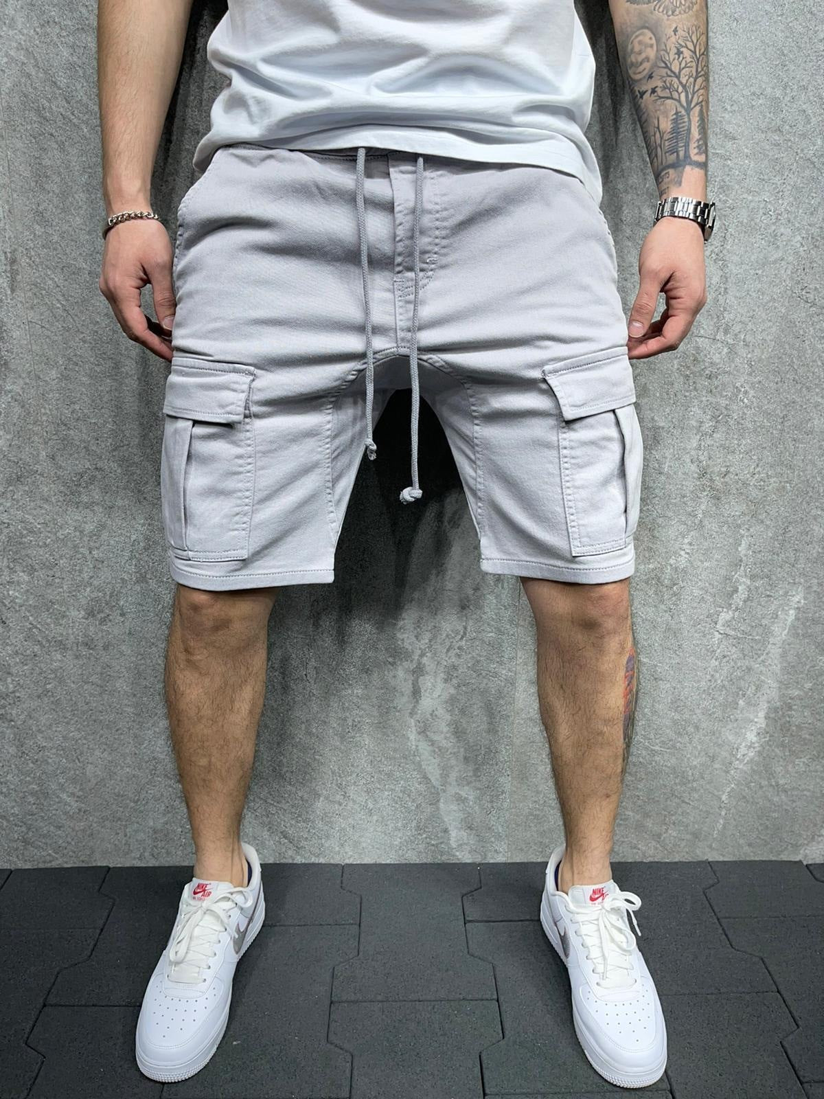 Herren Cargo-Shorts mit Utility-Taschen WW