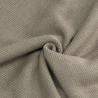 Damen Stilvolles Strickset mit hohem Kragen und weiter Hose WW