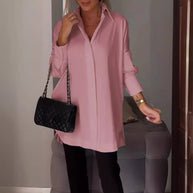 WW | Einfacher Pullover Langarmshirt