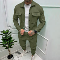 WW | 2 Teiliges Wildleder Satz Hemd Und Hose