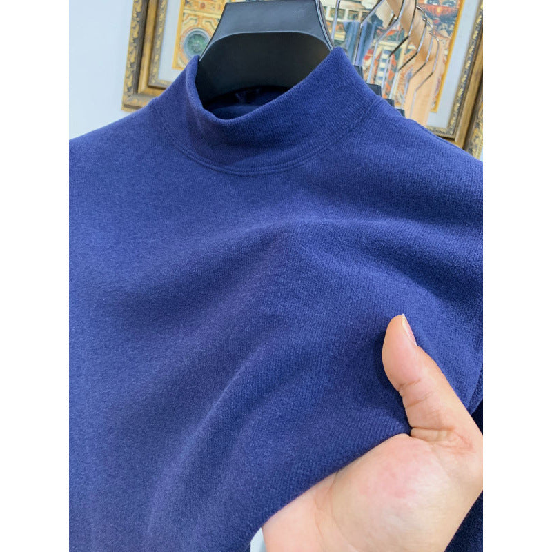 Damen Stehkragen Pullover aus weicher Baumwollmischung WW