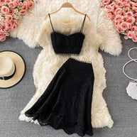 WW | Top and skirt with ruffles