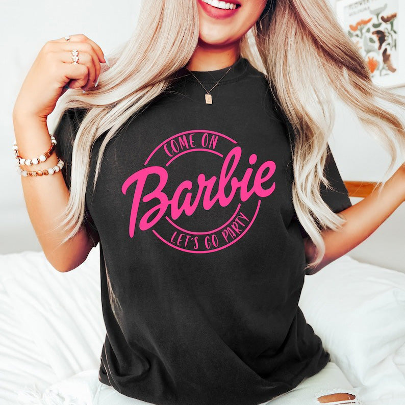 WW | Retro Party Barbie Print T-shirt