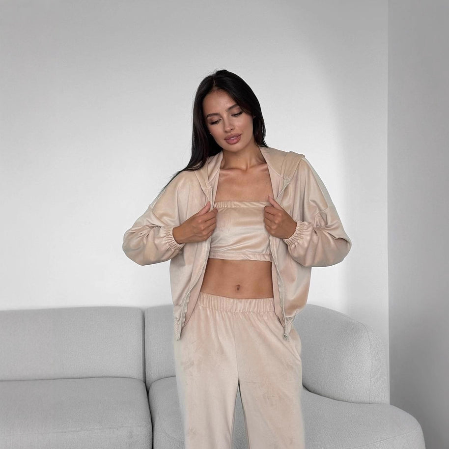 Damen Sportlicher Two-Piece-Set WW