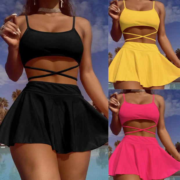 Damen Sportliches Bikini-Set WW