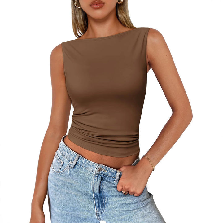 W&W Mode | Ärmelloses Slim Fit Tanktop