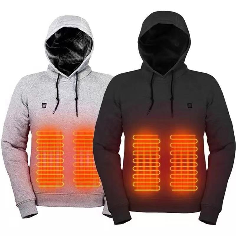 Damen beheizbare Kapuzenpullover WW