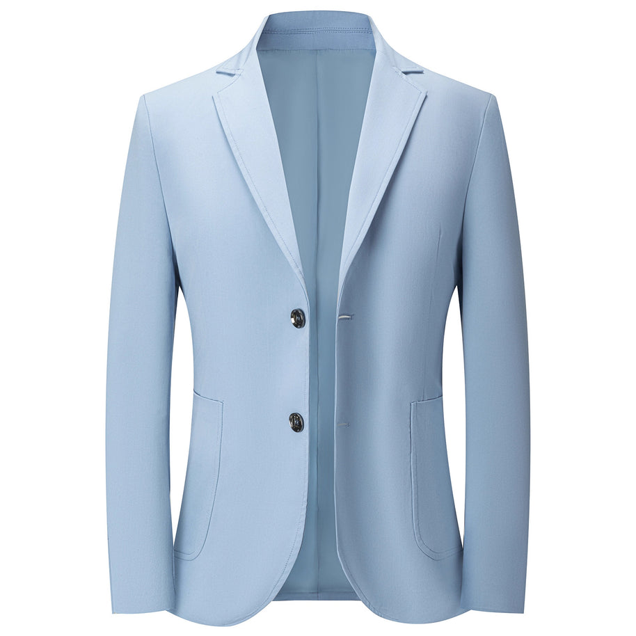 Damen stilvoller und moderner Sakko mit zwei Knöpfen und Taschen WW