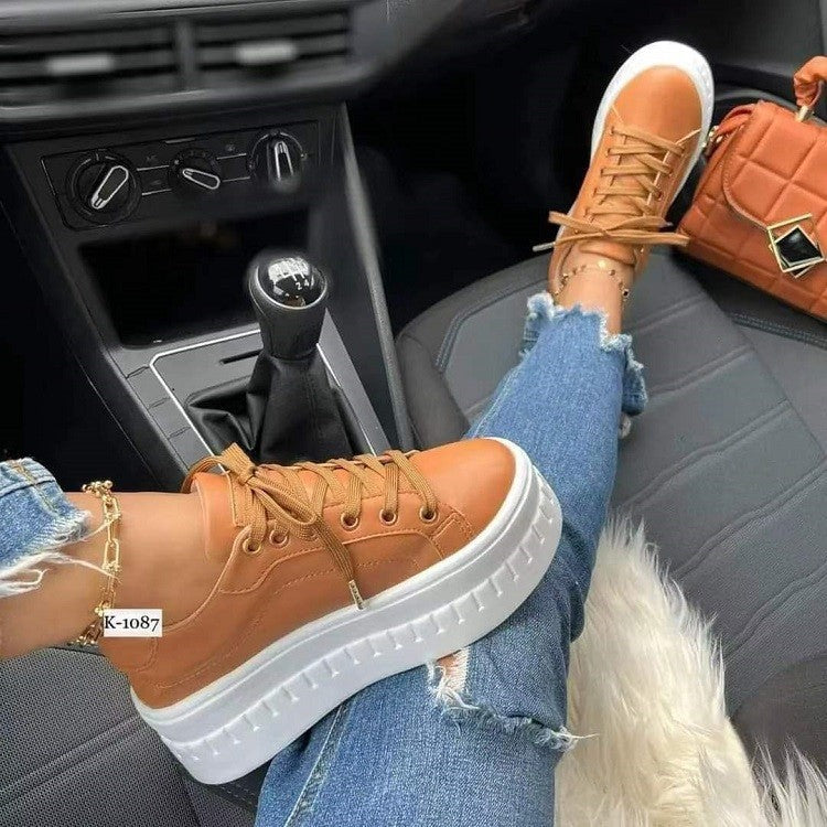 Damen Plateau Sneakers WW