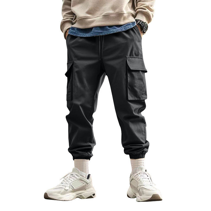 Herren Cargo-Hose mit elastischem Bund und mehreren praktischen Taschen WW