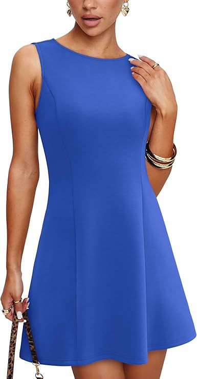 Damen A-Linien Kleid aus hochwertigem Stoff mit ergonomischem Schnitt WW