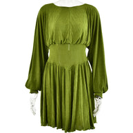 Damen Abendkleid mit weitem Ärmeldesign und schmeichelndem Schnitt W&W
