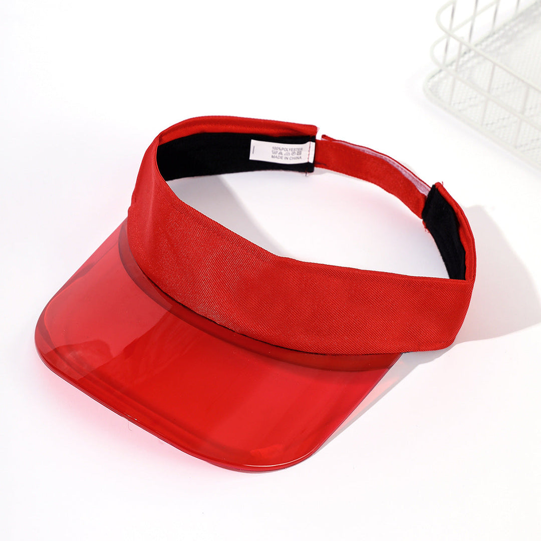 Damen Strand-Sonnenblende mit verstellbarem Kinnband W&W Mode