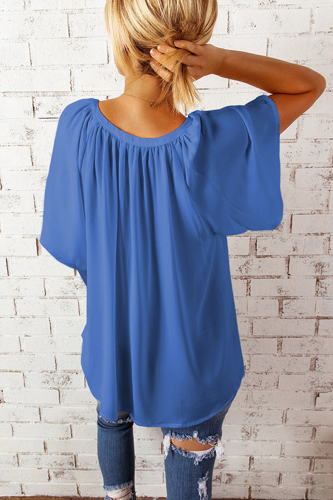 Damen Elevated Blouson Top WW