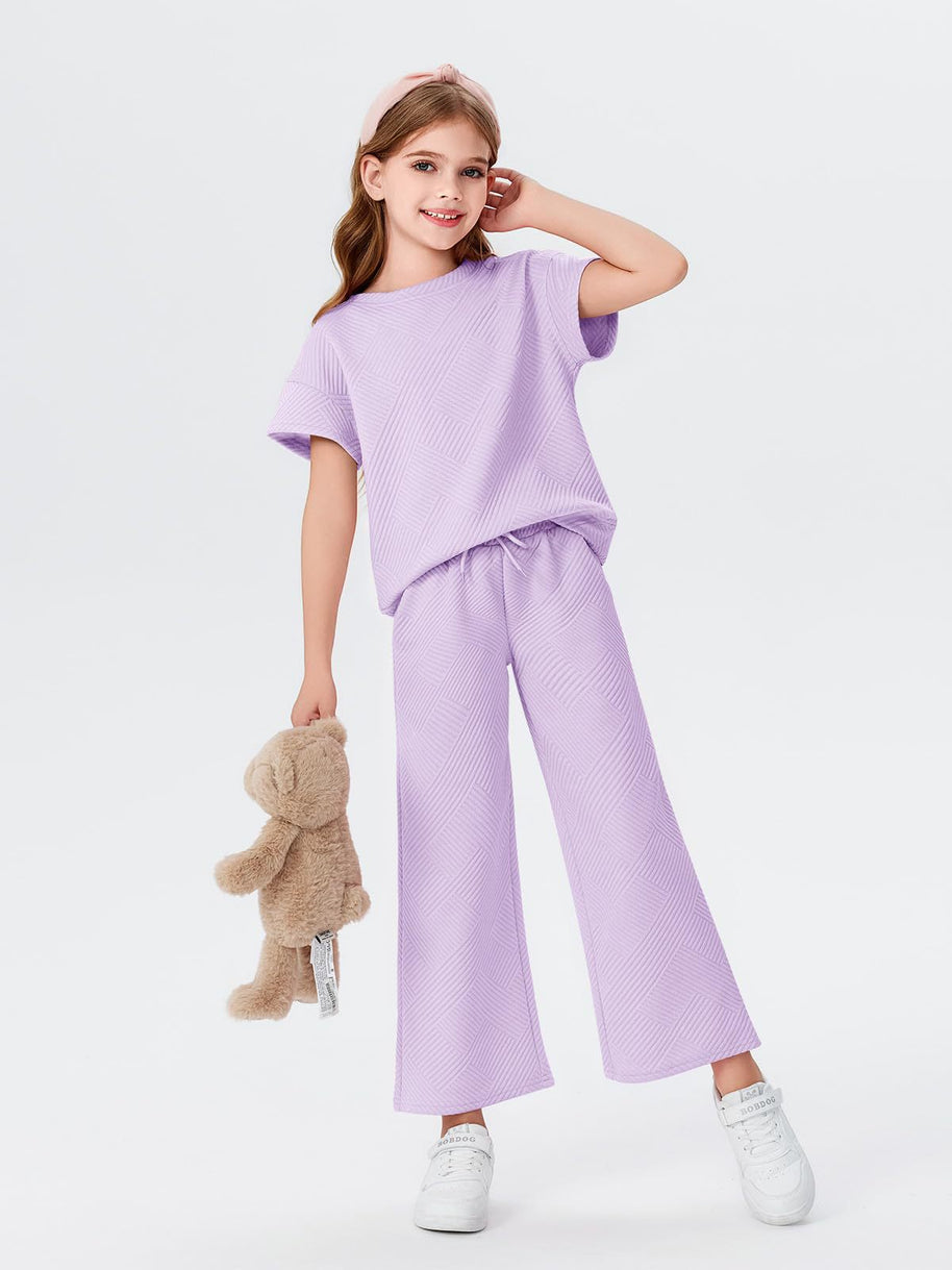 Damen sommerliches Freizeit-Set aus leichter, atmungsaktiver Baumwolle WW