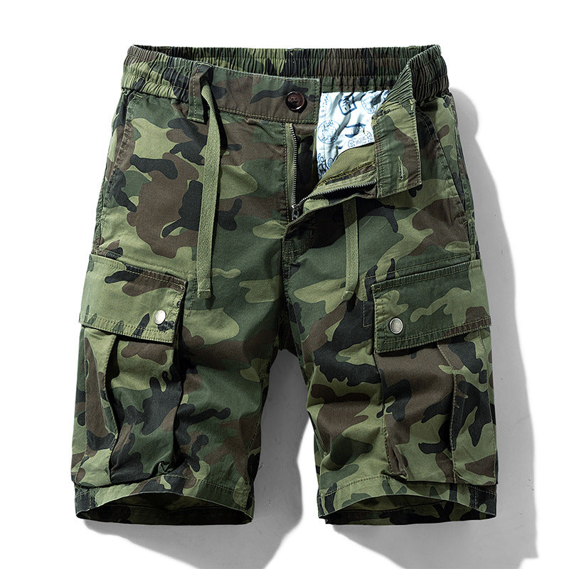 Wolff | Kurze Hose Cargo Shorts mit Seitentaschen