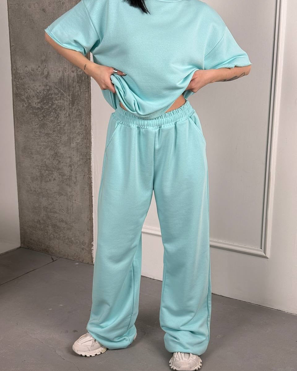 Damen Bequemes Lounge-Set aus hochwertigem, atmungsaktivem Material WW