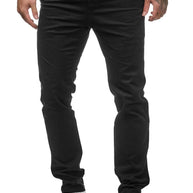 Herren maßgeschneiderte Slim-Fit Chino-Hosen WW