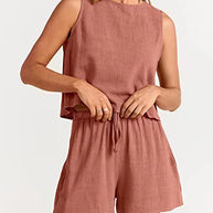 Damen Bequemes Jumpsuit mit weitem Schnitt und praktischen Taschen WW