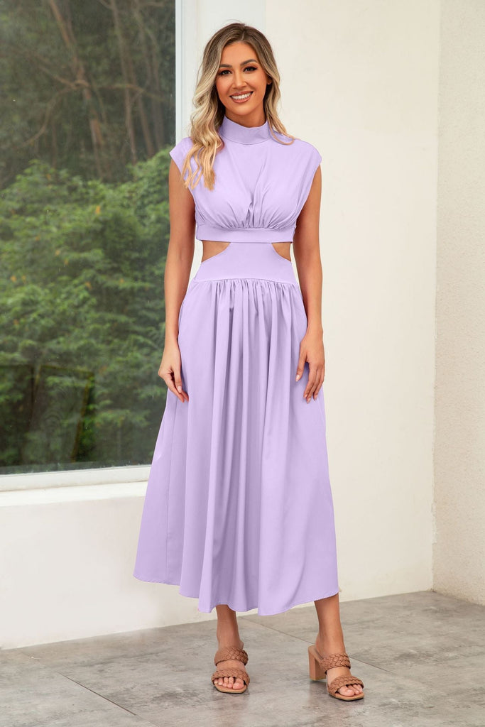 WW | Selbstgemacht Echte Schüsse Sommer Süß Stehkragen Macaron Farbe Cropped Outfit