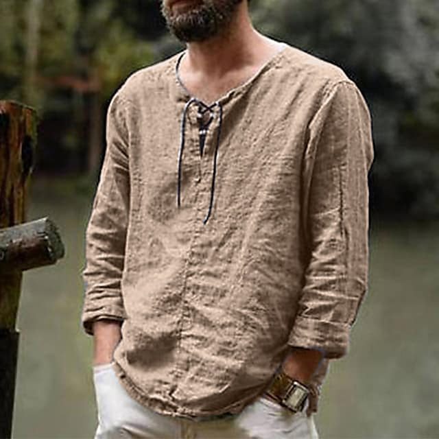 Herren Leinenhemd WW