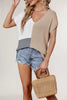Khaki Farbblockierung