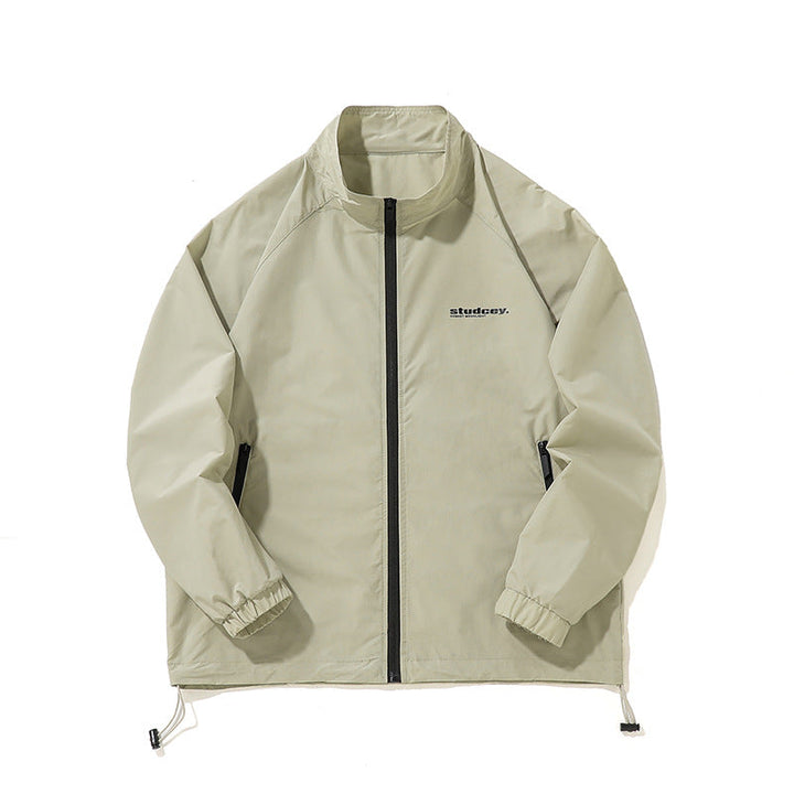 Herren Leichte Windjacke mit umweltfreundlichem Funktionsmaterial W&W Mode