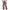 Damen weite Sommerhose mit buntem Blumenmuster und elastischem Bund WW