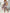 Damen asymmetrisches Kleid mit botanischem Druck W&W