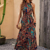 WW | Vintage Bohemian Halterkleid