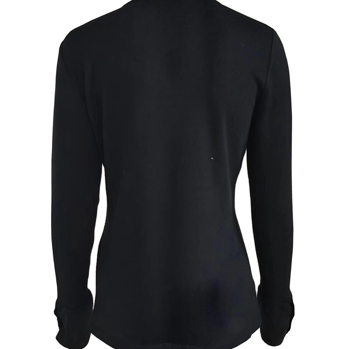Damen Langarmshirt mit einzigartiger Knopfdetail WW