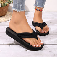 Damen Flip-Flops mit ergonomischem Fußbett und rutschfester Sohle WW