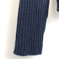 Damen Strickjacke mit raffiniertem Kragen und seitlichem Reißverschluss WW