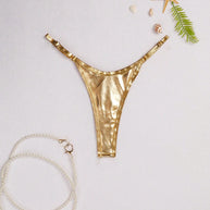 Damen Minimalistischer Spitzenstring W&W