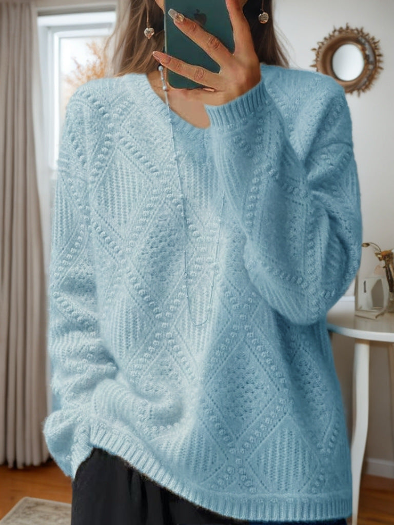 Damen Strickpullover mit strukturierter Verarbeitung und weichem Griff WW