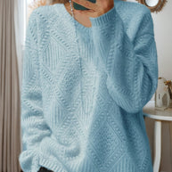 Damen Strickpullover mit strukturierter Verarbeitung und weichem Griff WW