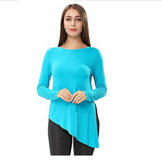 Damen asymmetrisches Langarmshirt WW