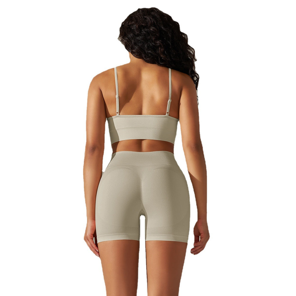 Damen Sport-BH und Shorts-Set WW