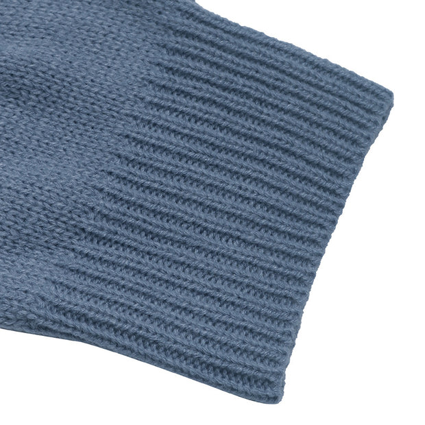 Damen Strickpullover mit skandinavischem Muster und großzügigem Schnitt WW