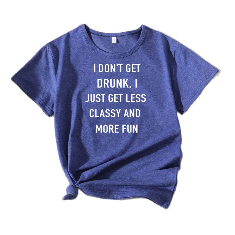 Damen Casual Humor Spruch T-Shirt WW
