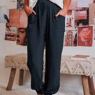 Damen Bequeme und stilvolle Freizeithose WW