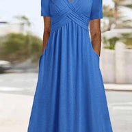 WW | Crossover-Midikleid für stilvolle Ausstrahlung
