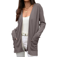 Damen Wickeljacke mit strukturierter Oberfläche WW