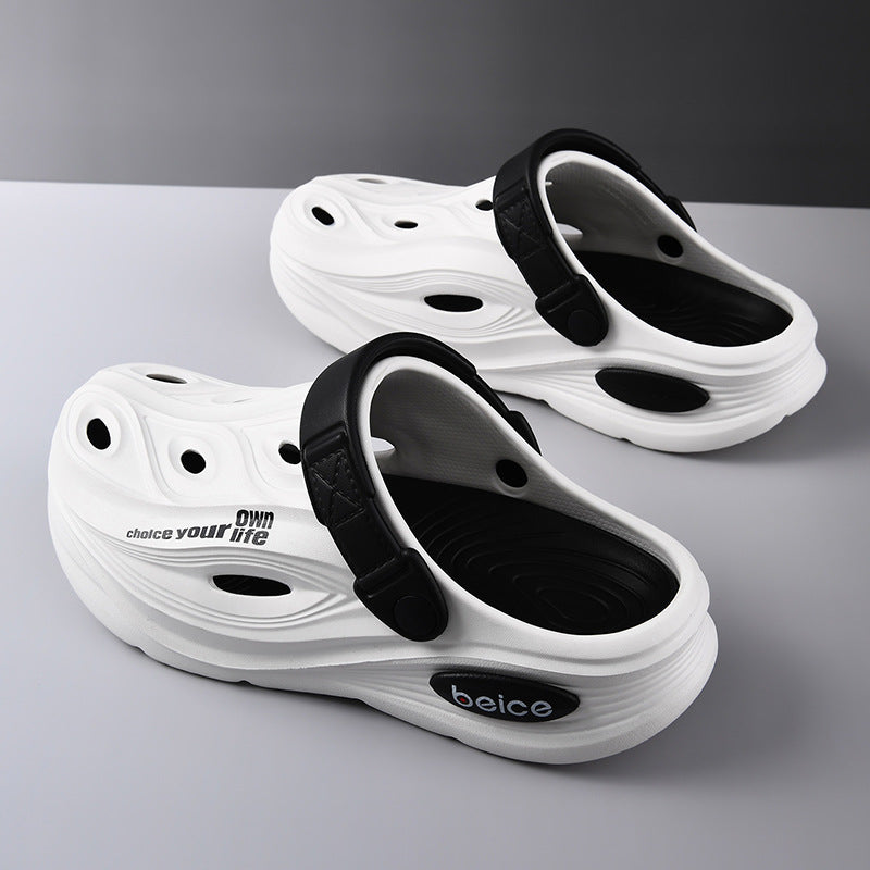 Herren Stylische Slip-On Komfort Clogs WW