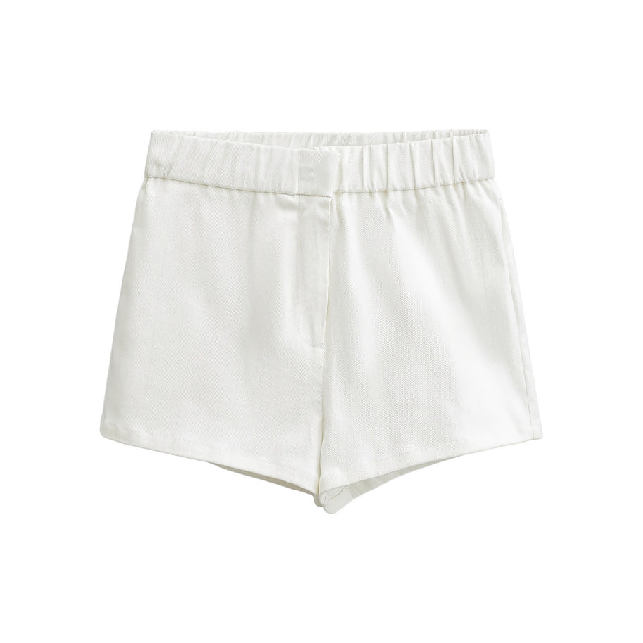 Damen bequeme Hochbund-Shorts WW