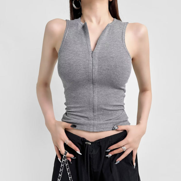 Damen ärmelloses Sportoberteil WW