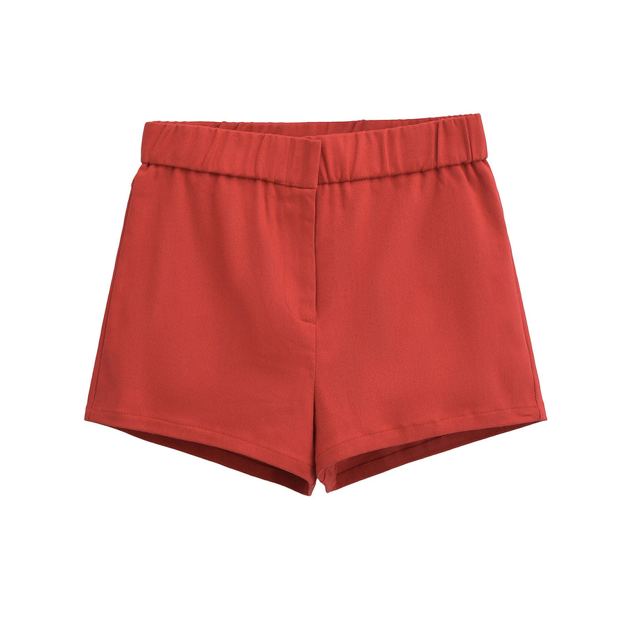 Damen bequeme Hochbund-Shorts WW